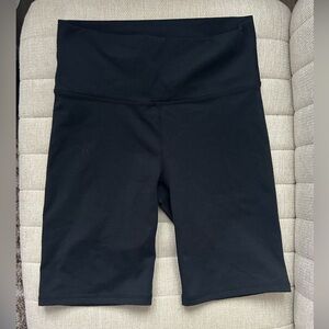 Women's Black High-Waisted Shorts